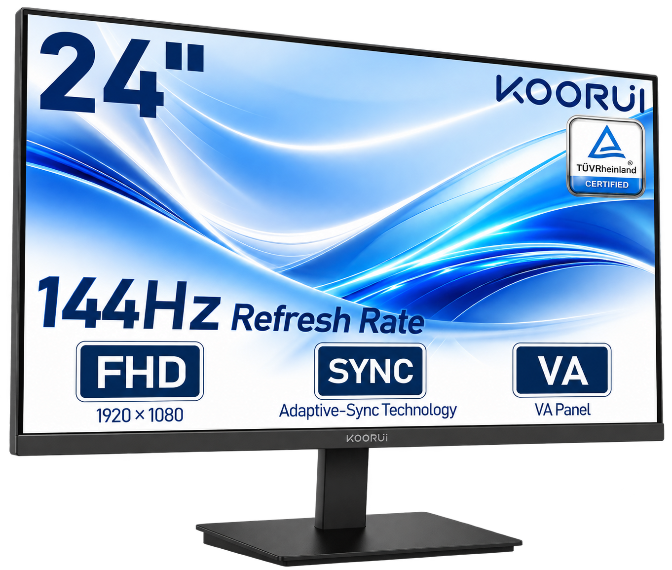 KOORUI Computer Monitor 24